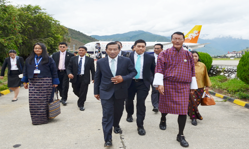 รัฐมนตรีว่าการกระทรวงเกษตรและสหกรณ์ พร้อมคณะฯ เยือนราชอาณาจักรภูฏานอย่างเป็นทางการ