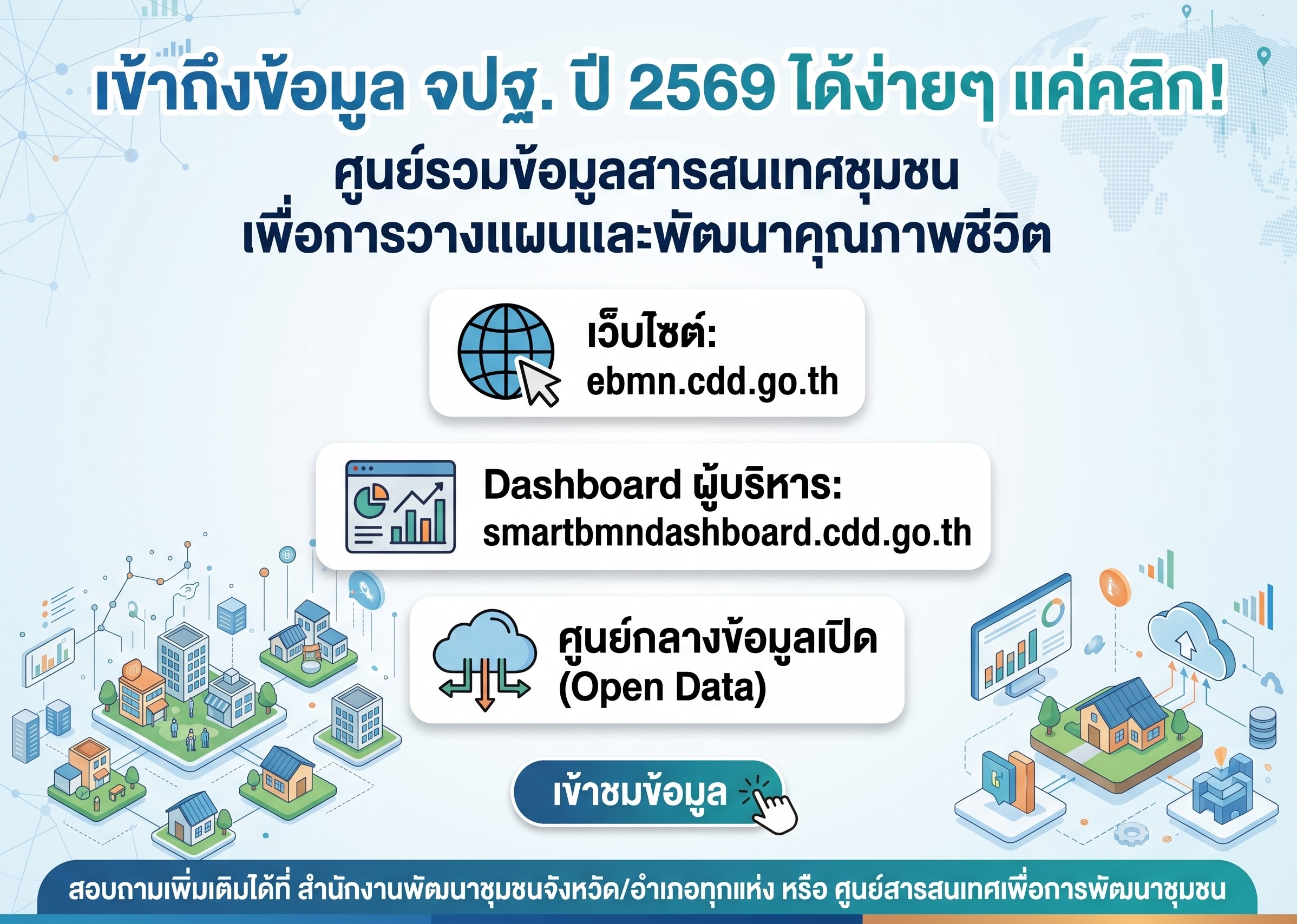 บริการข้อมูล จปฐ. ปี 2569