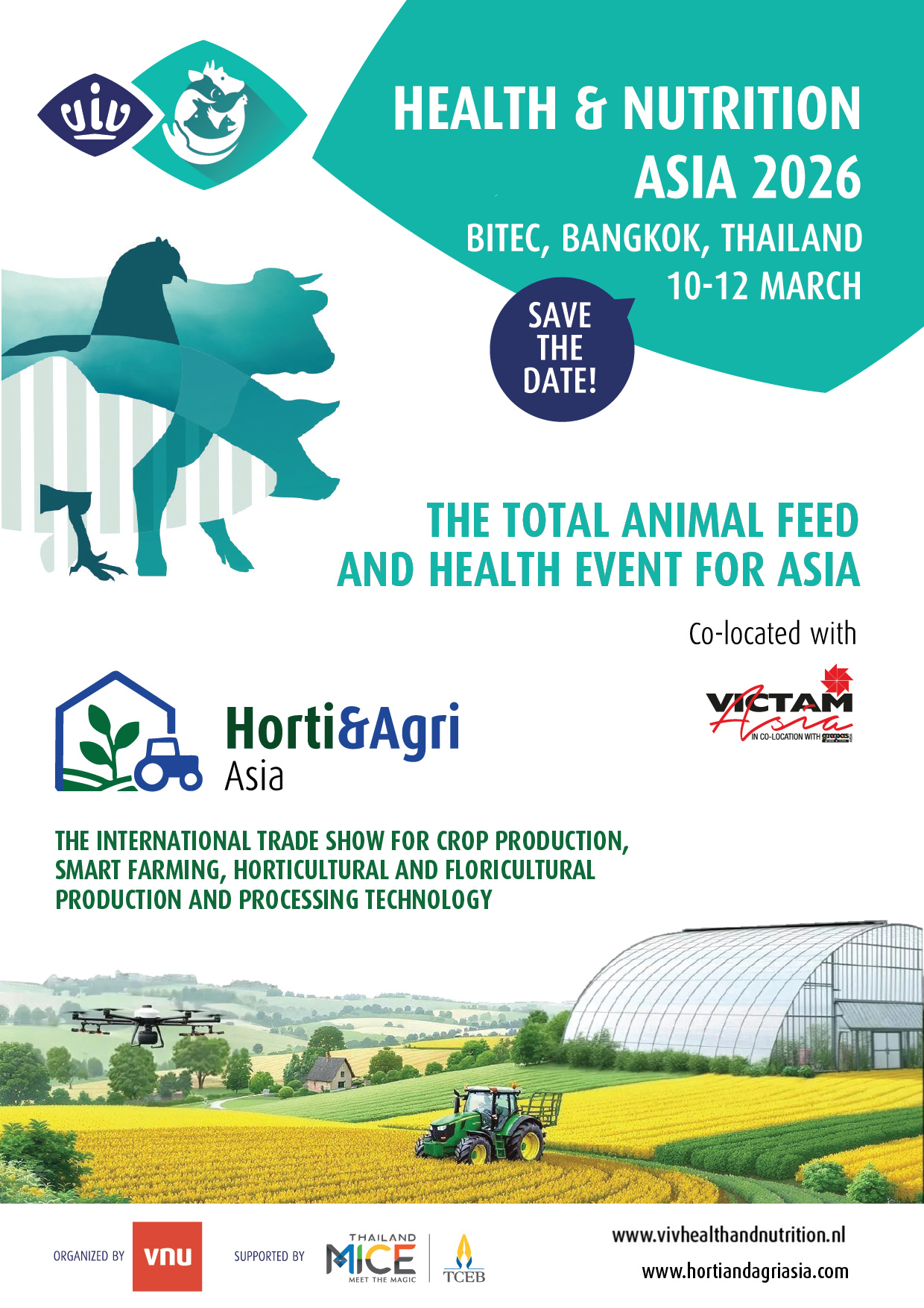 Health and nutrition asia 2026 ไบเทค กรุงเทพ 10 ถึง 12 มีนาคม