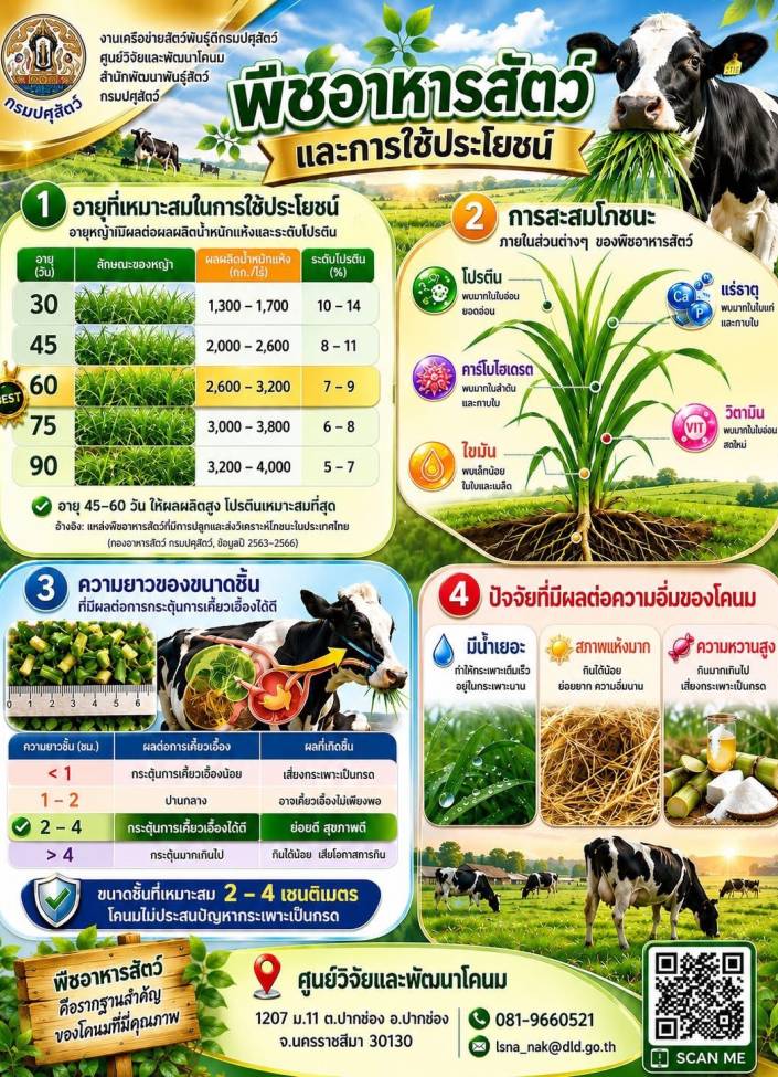 พืชอาหารสัตว์และการใช้ประโยชน์