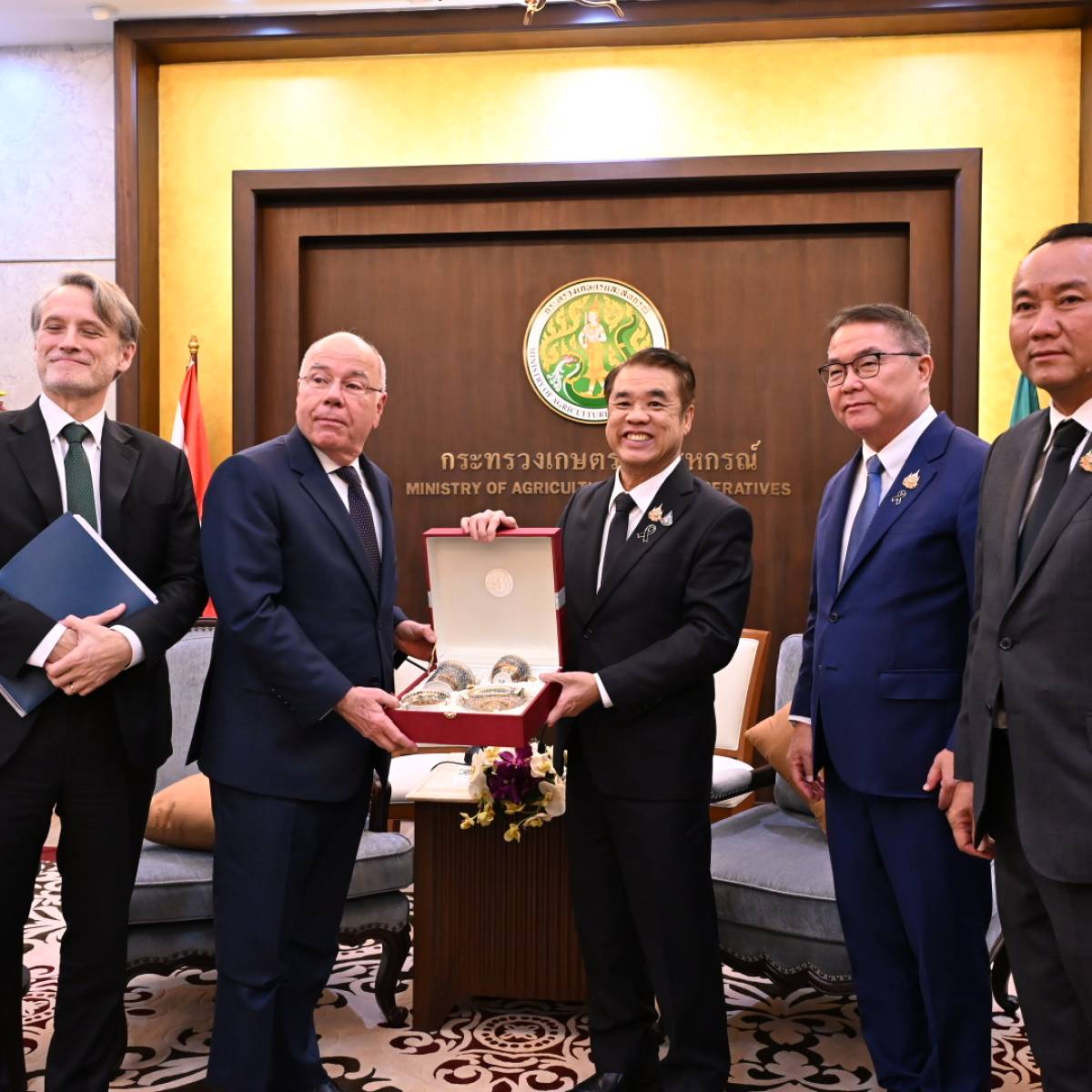 กรมปศุสัตว์ร่วมการหารือ รมว.เกษตรฯ และ รมว.ต่างประเทศบราซิล เดินหน้าความร่วมมือด้านการเกษตรไทย–บราซิล