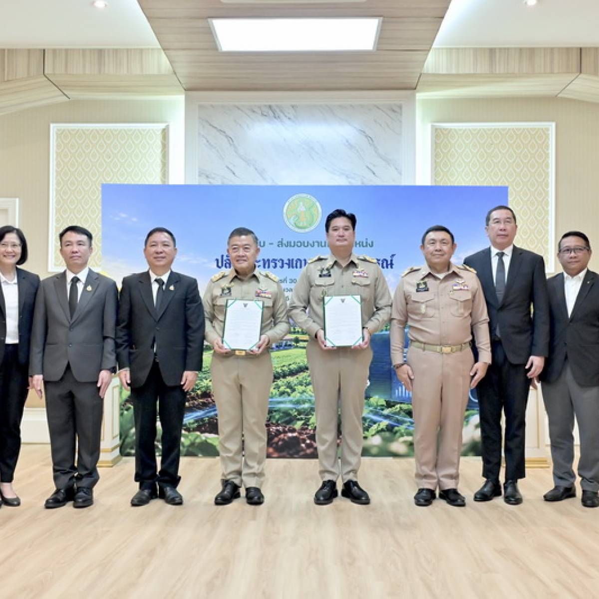 กรมปศุสัตว์ ร่วมเป็นเกียรติในพิธีรับ–ส่งมอบงานในตำแหน่งปลัดกระทรวงเกษตรและสหกรณ์